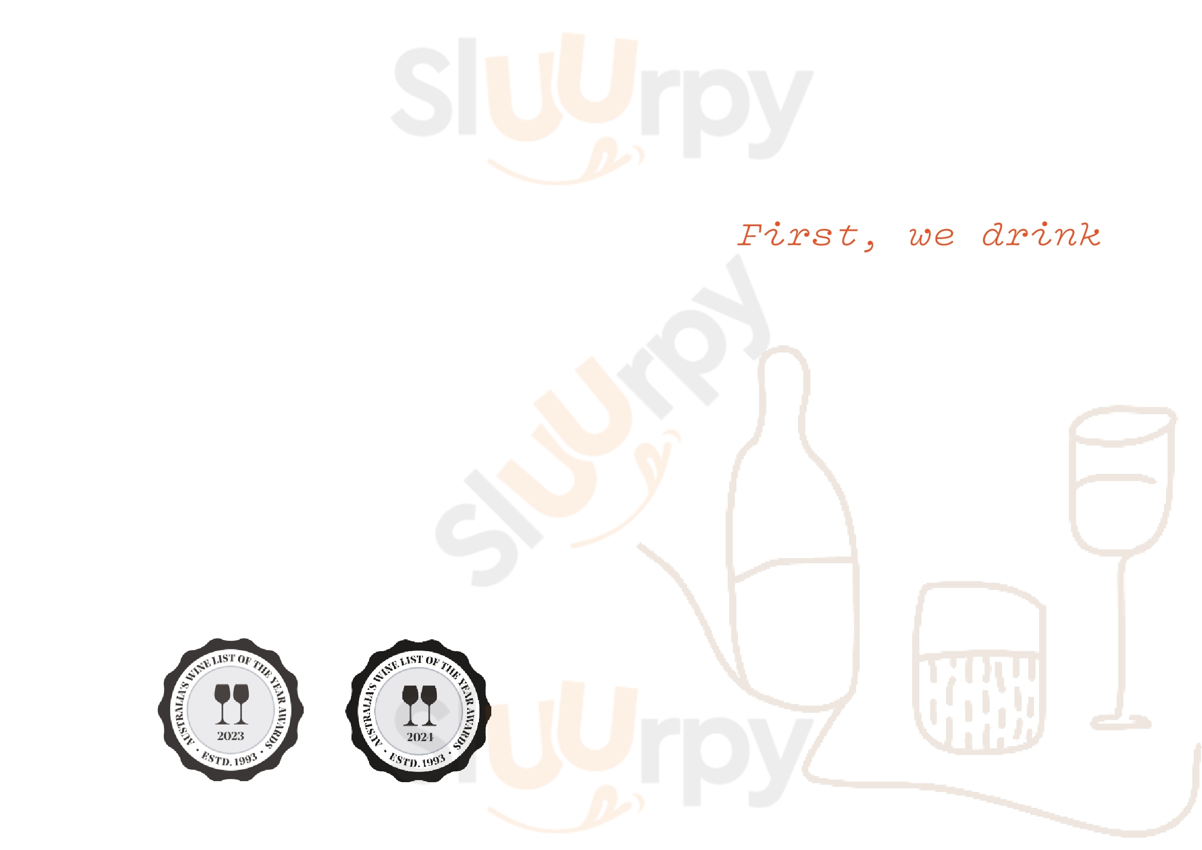 Ventuno Sydney Menu - 1