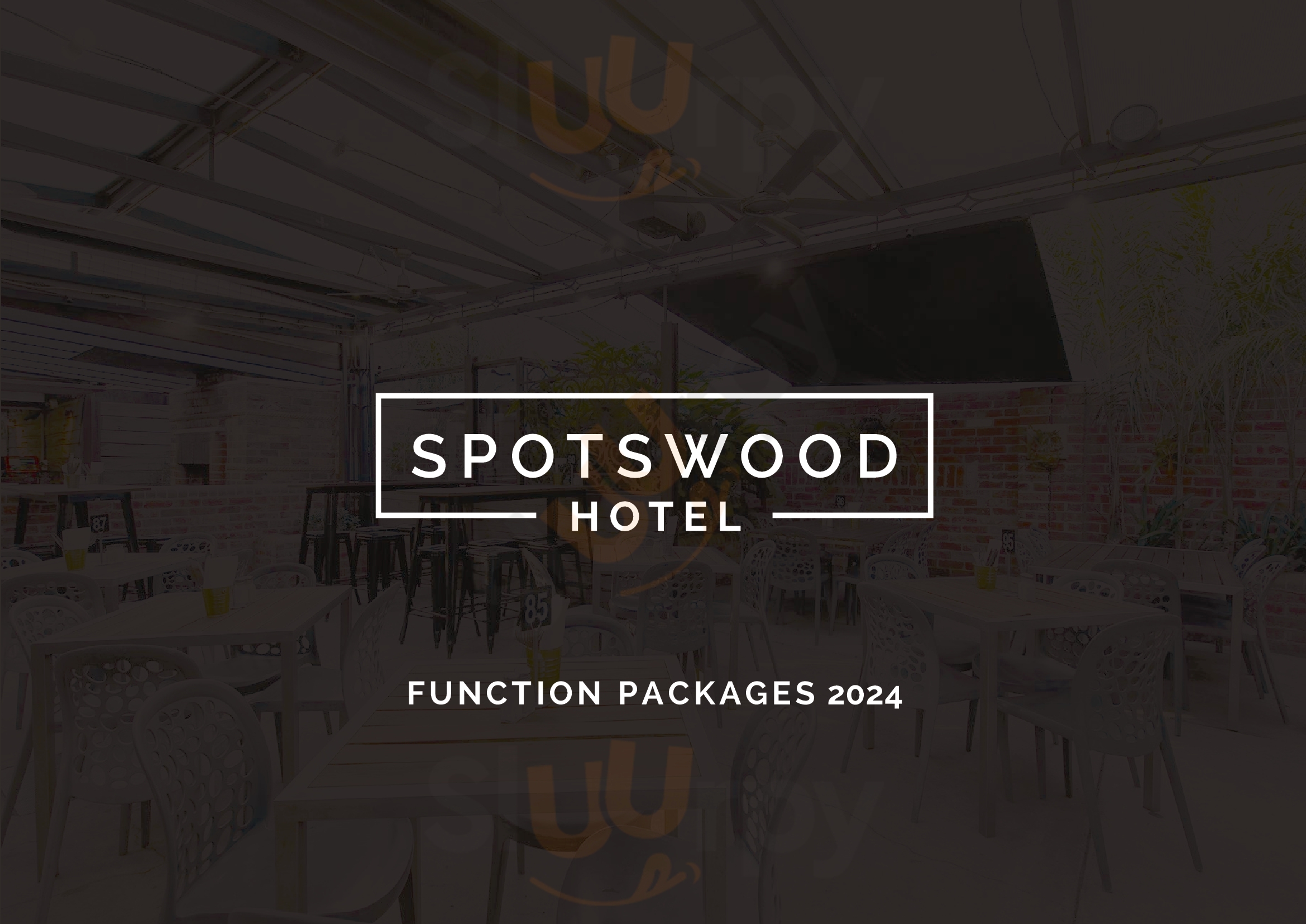 Spotswood Hotel Melbourne Menu - 1