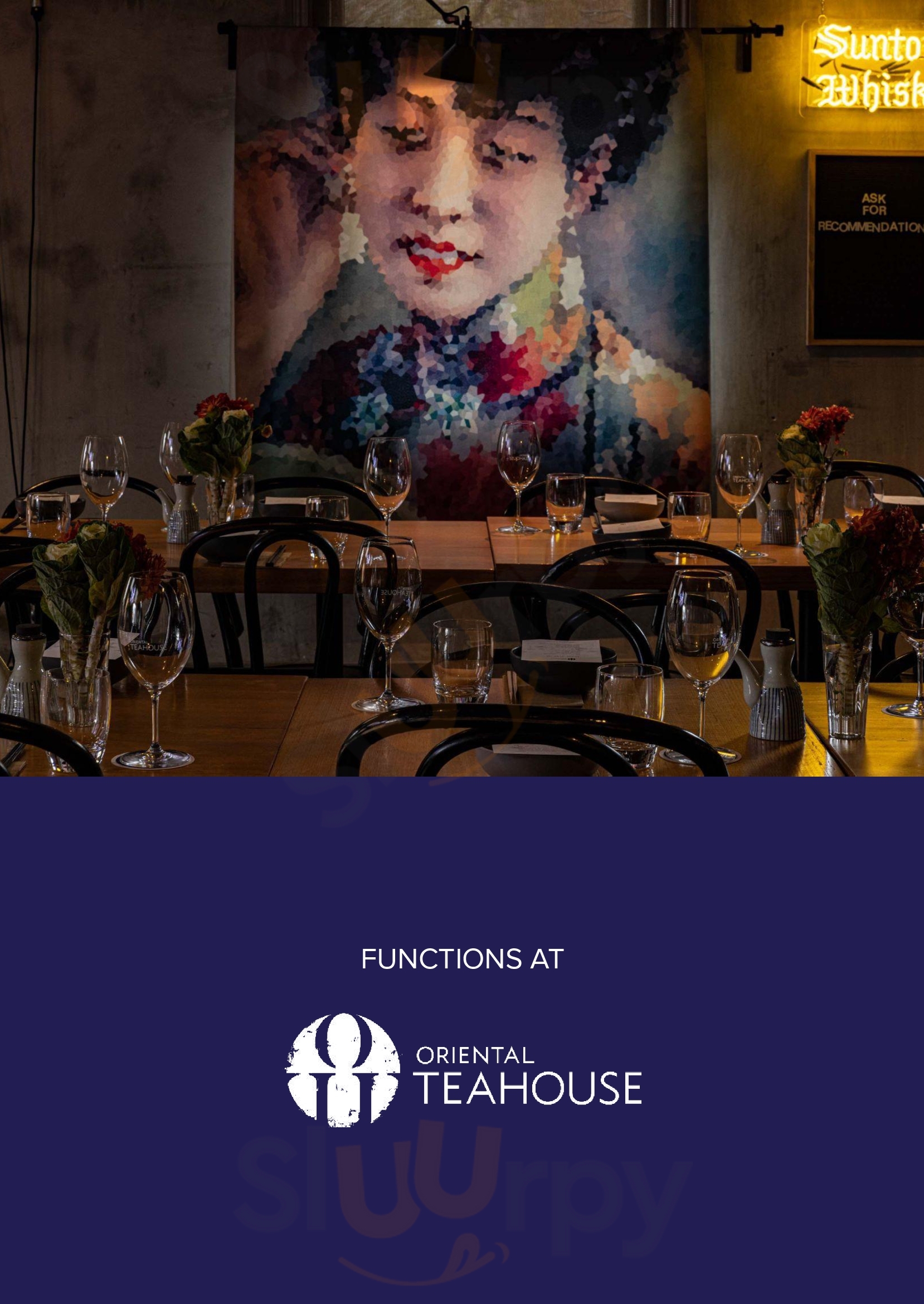 Main Menu - Oriental Teahouse