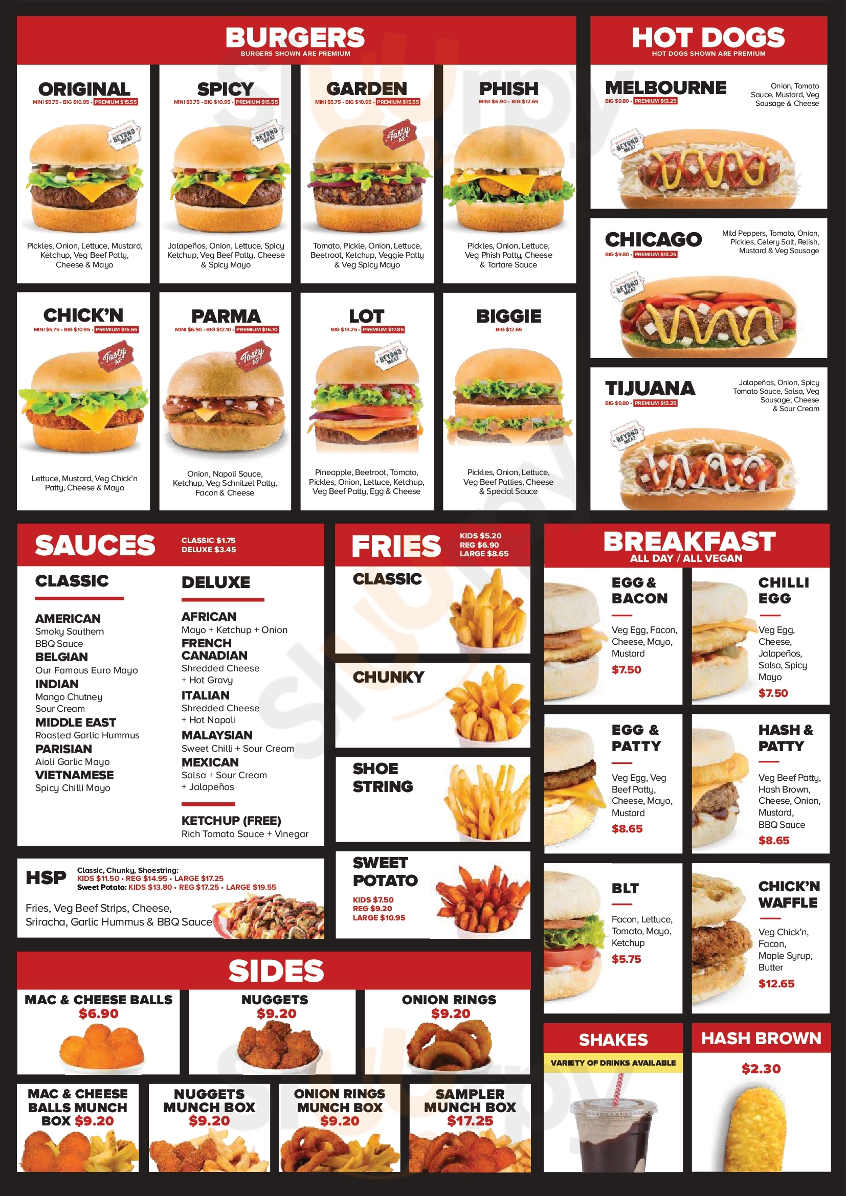 Main Menu - Lord Of The Fries