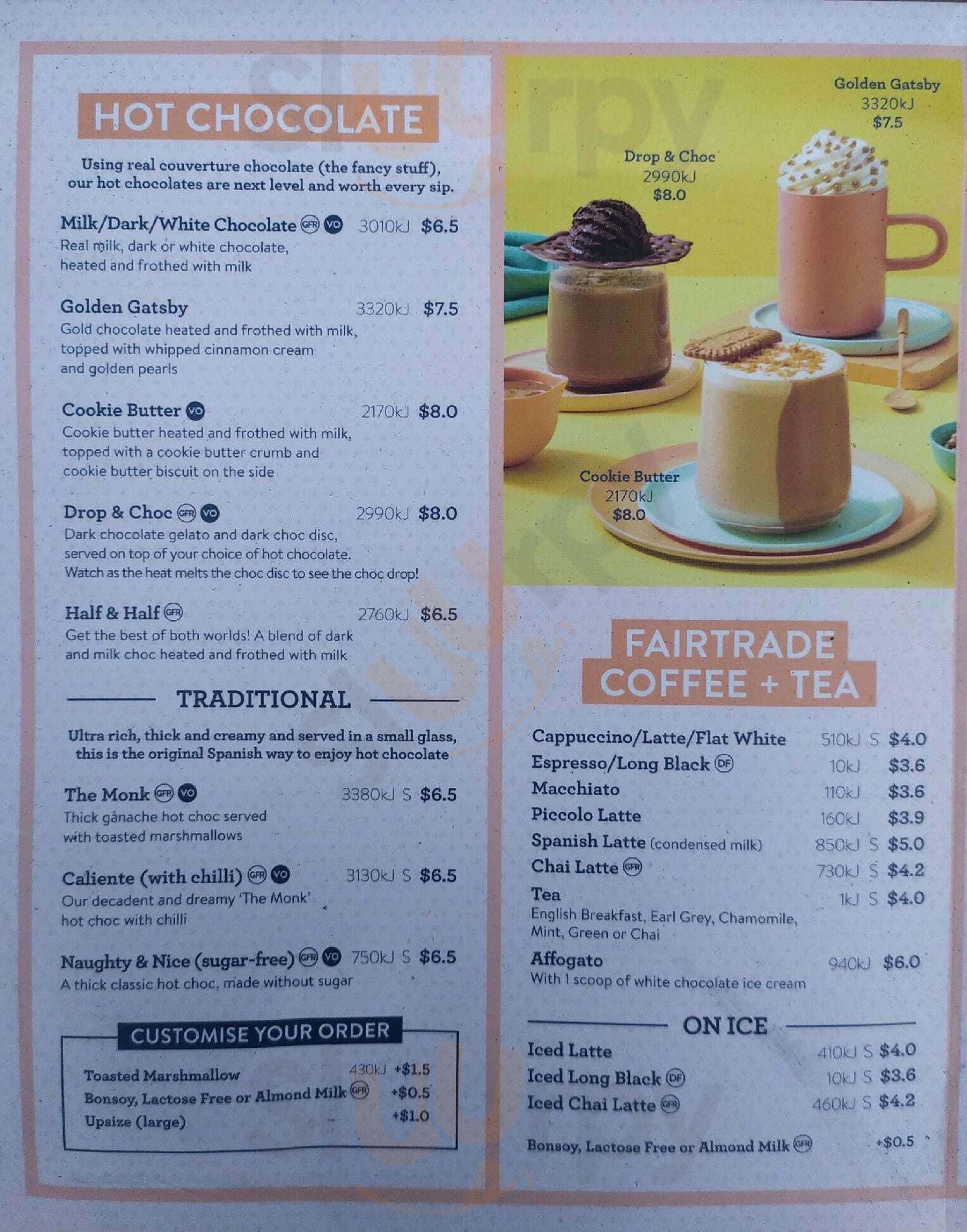 San Churro Sydney Menu - 1