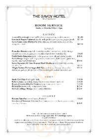 The Savoy Restaurant
