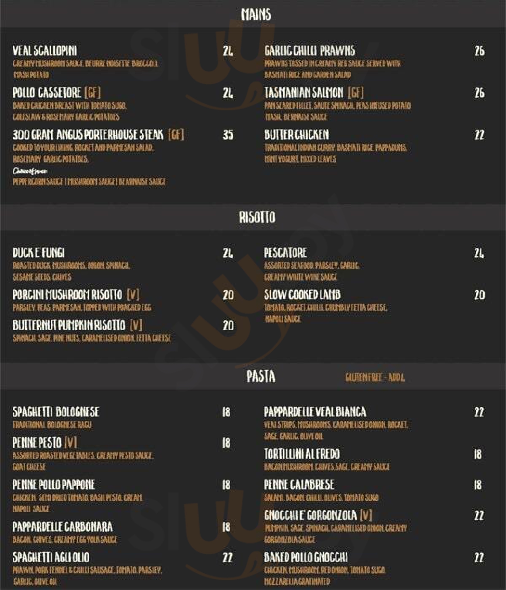 Main Menu - Wood 'n Chimney