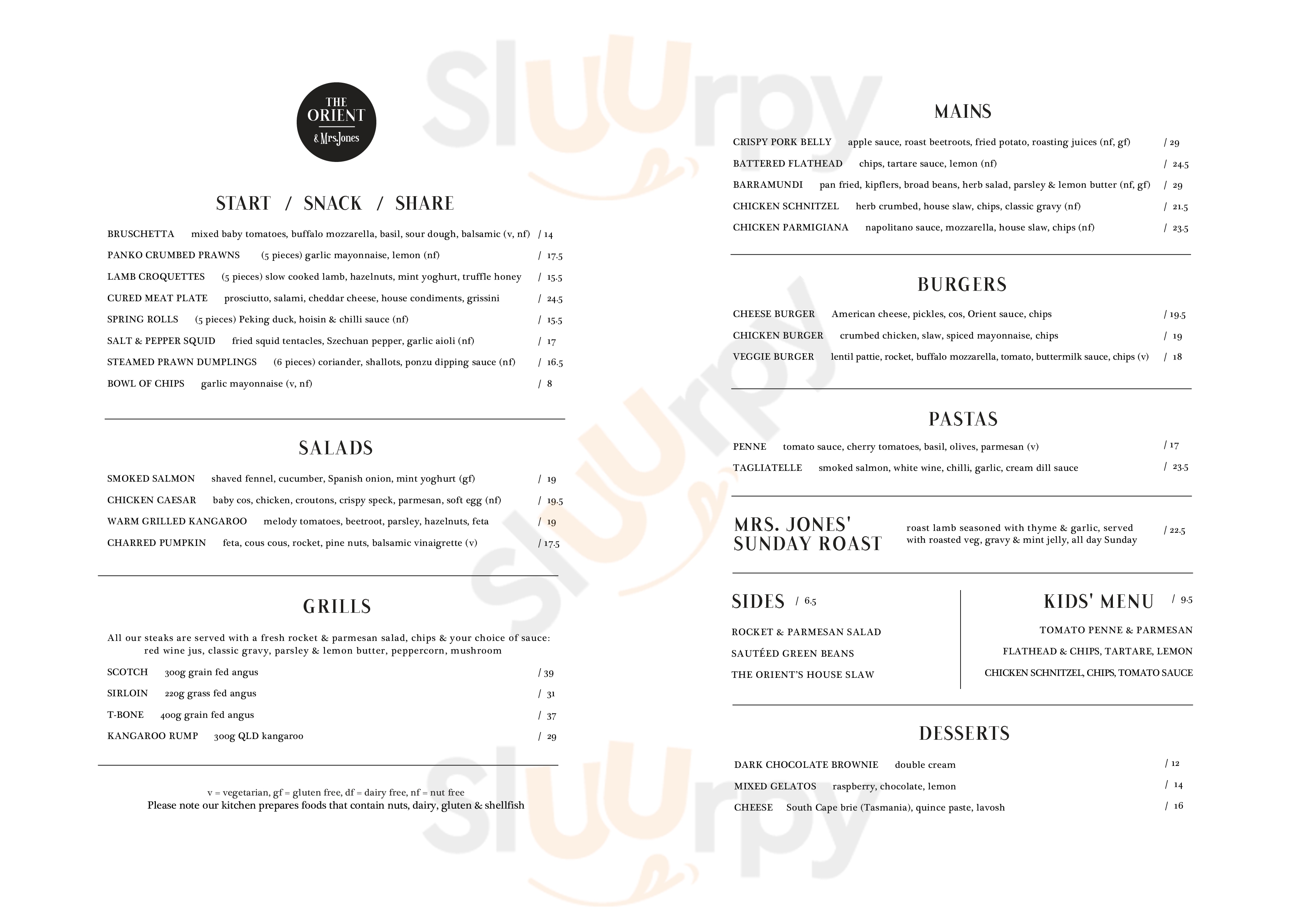 Main Menu - Mrs.jones