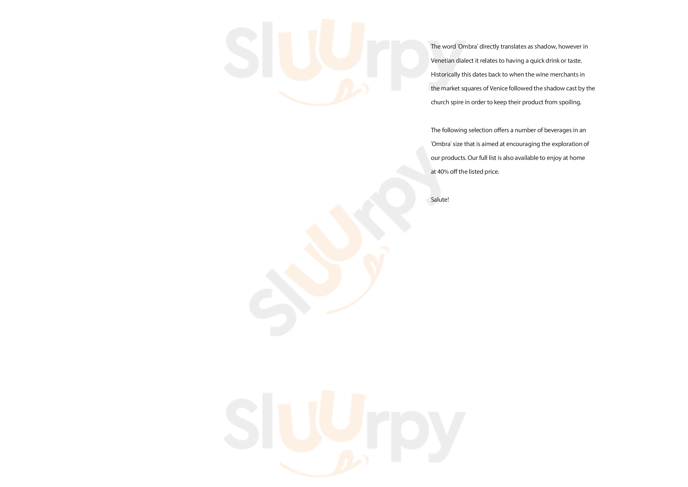 Main Menu - Nudel Bar