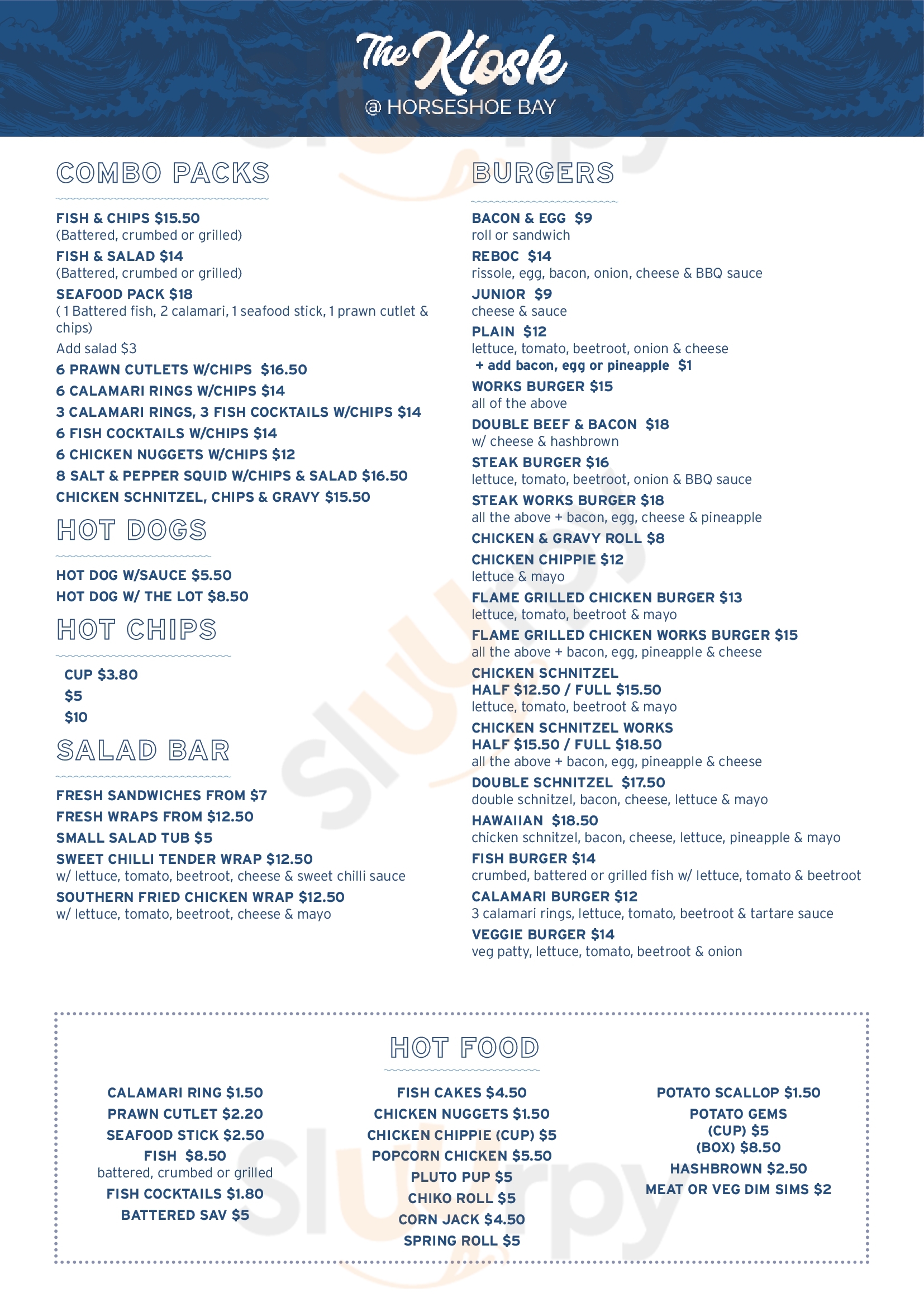 Seasons South West Rocks Menu - 1