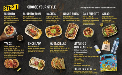 Guzman Y Gomez menu