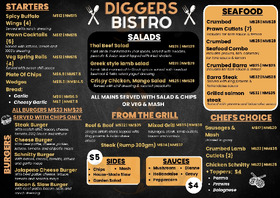 Diggers Bistro Gilgandra Services Club