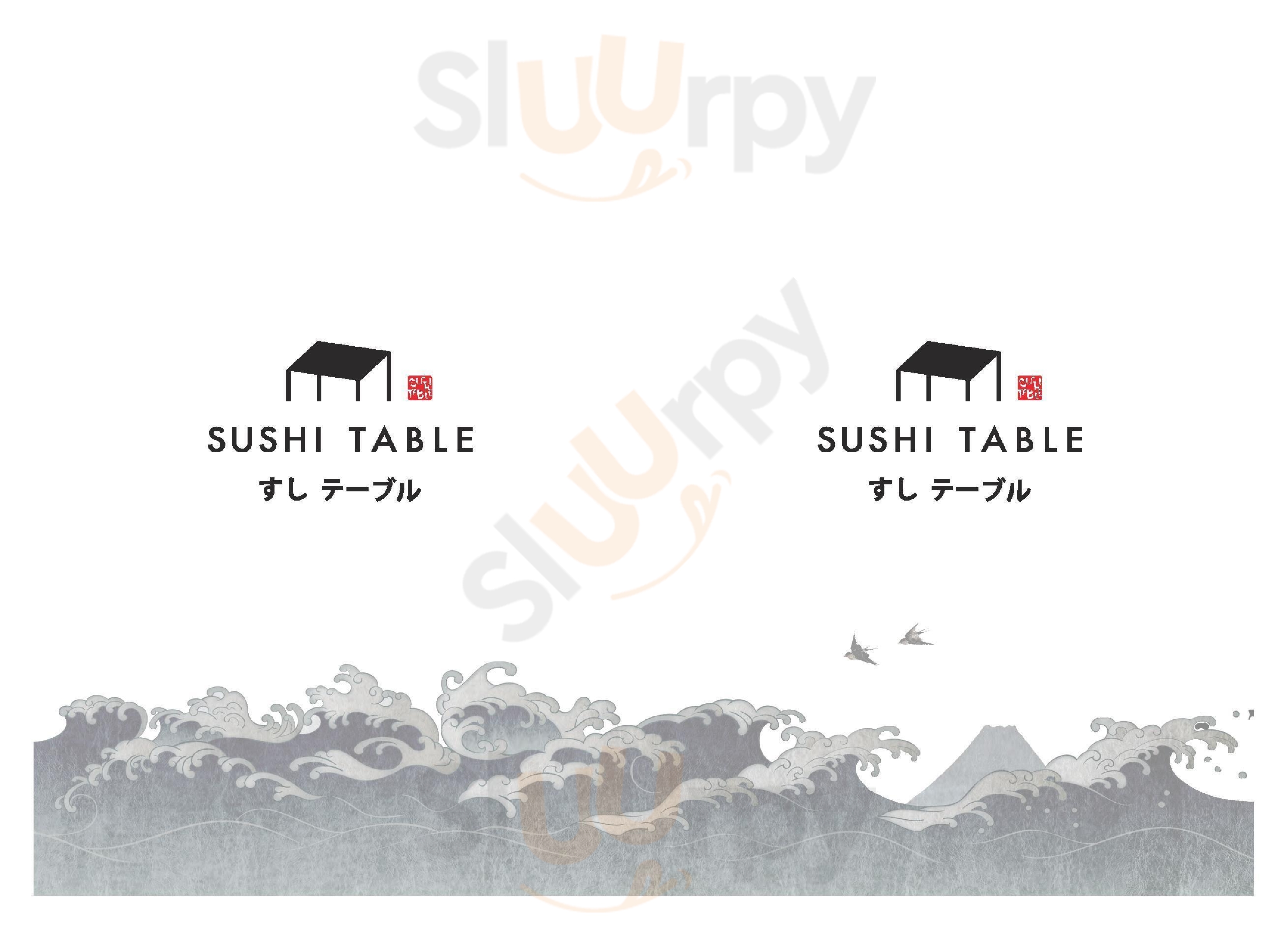 Sushi Tabl Sydney Menu - 1
