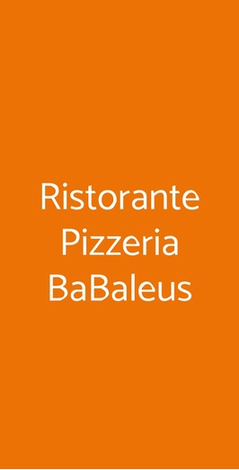 Babaleus - Ristorante Pizzeria, Ravenna