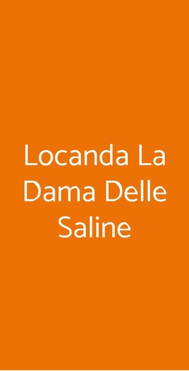 Locanda La Dama Delle Saline, Cervia