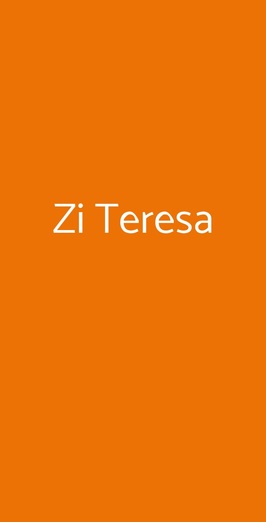 Zi Teresa, Milano Marittima