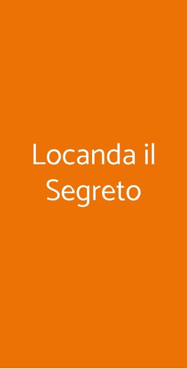 Locanda Il Segreto, Russi