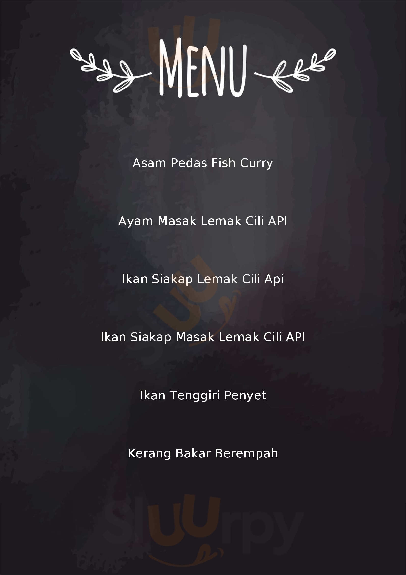 Restoran Periuk Belanga Petaling Jaya Menu - 1