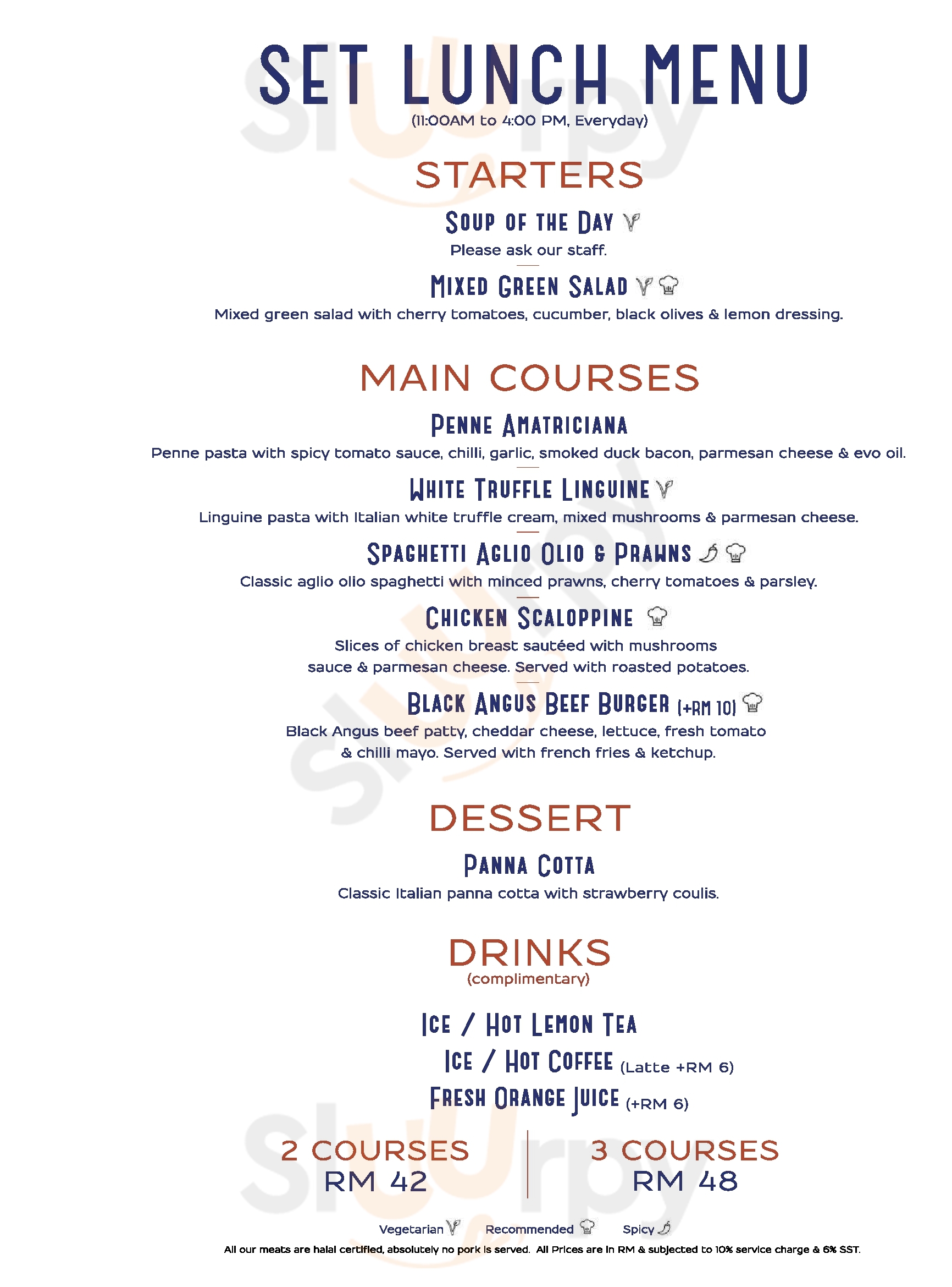 Ipoh Old Town Kuala Lumpur Menu - 1