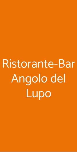 Ristorante-bar Angolo Del Lupo, Grottammare