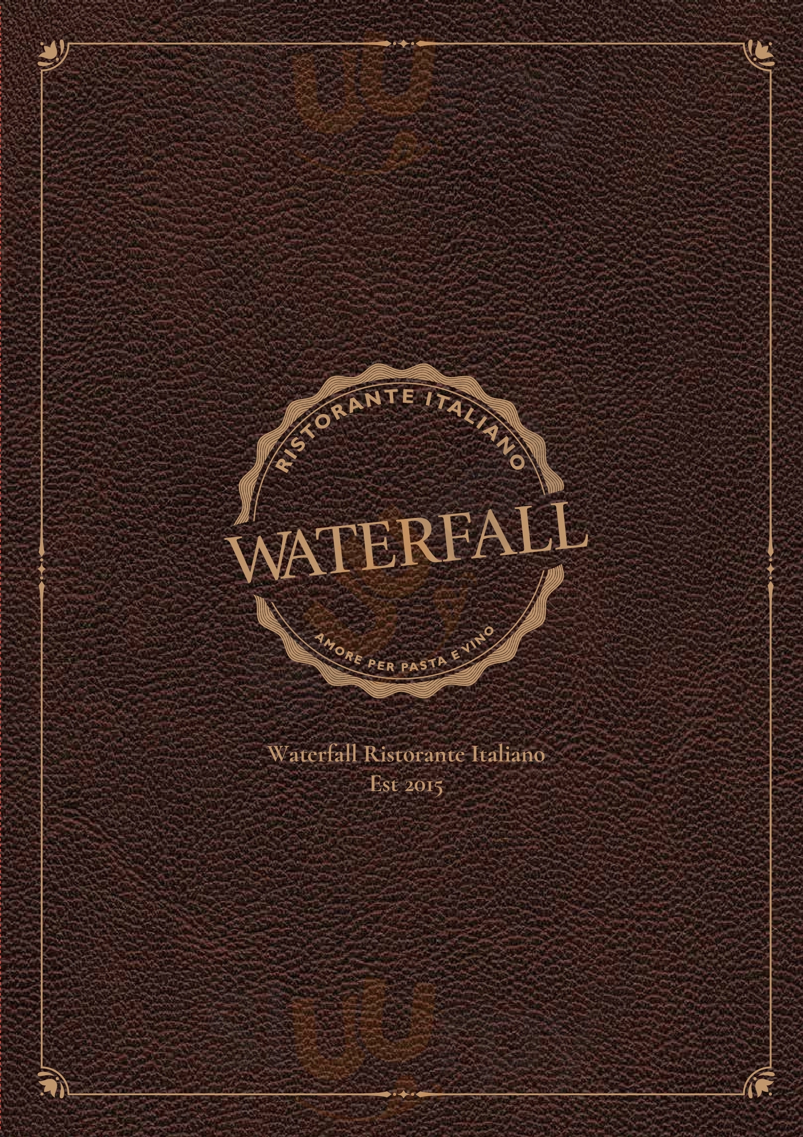 Waterfall Ristorante Italiano Singapore Menu - 1