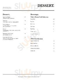 Wakanui Grill Dining Singapore menu