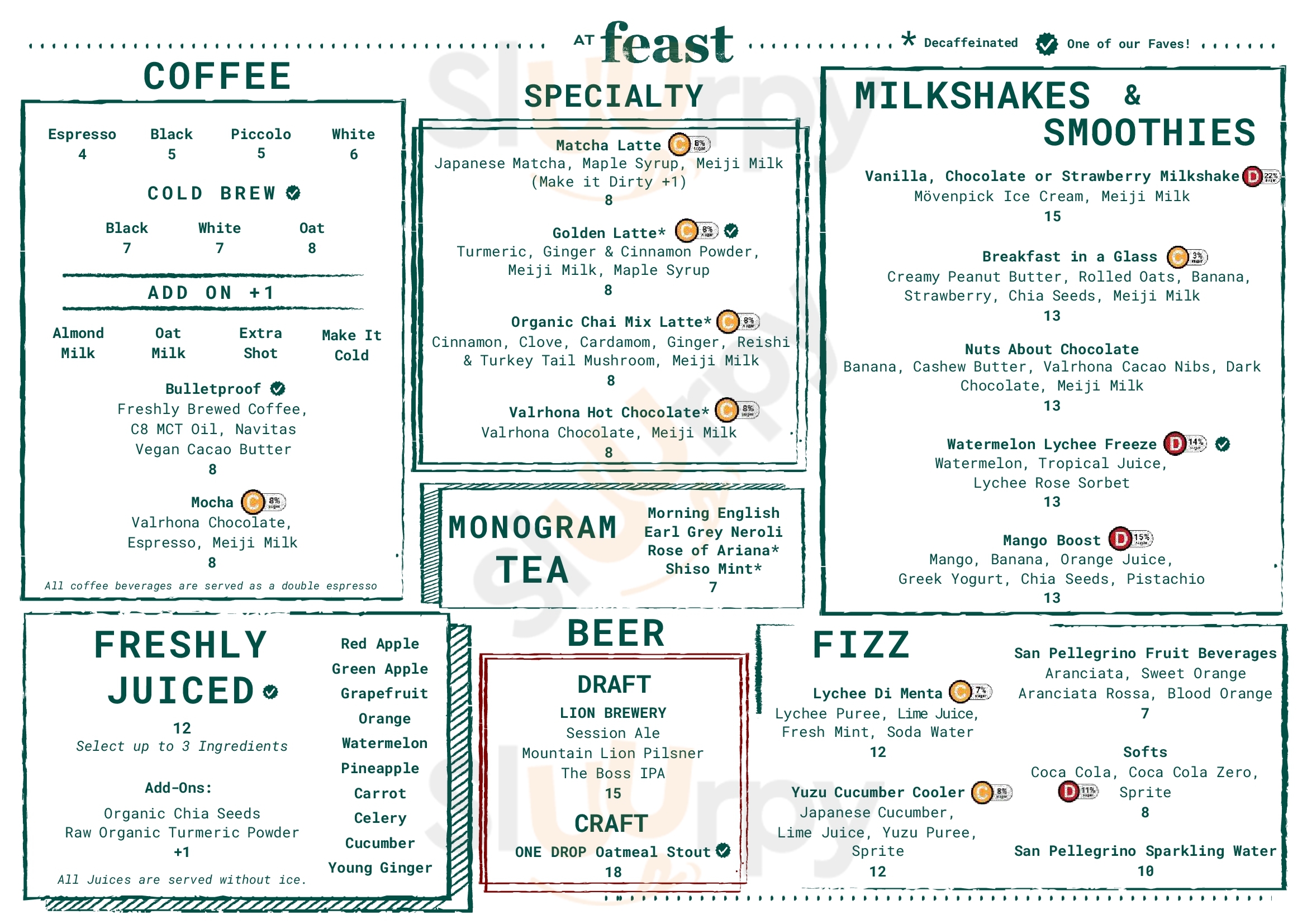Main Menu - The Dempsey Cookhouse & Bar