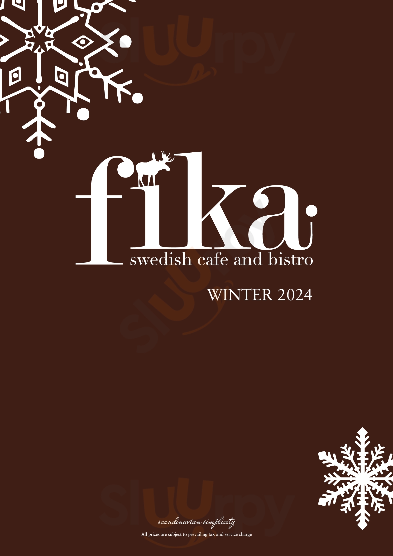 Main Menu - Fika Swedish Cafe And Bistro