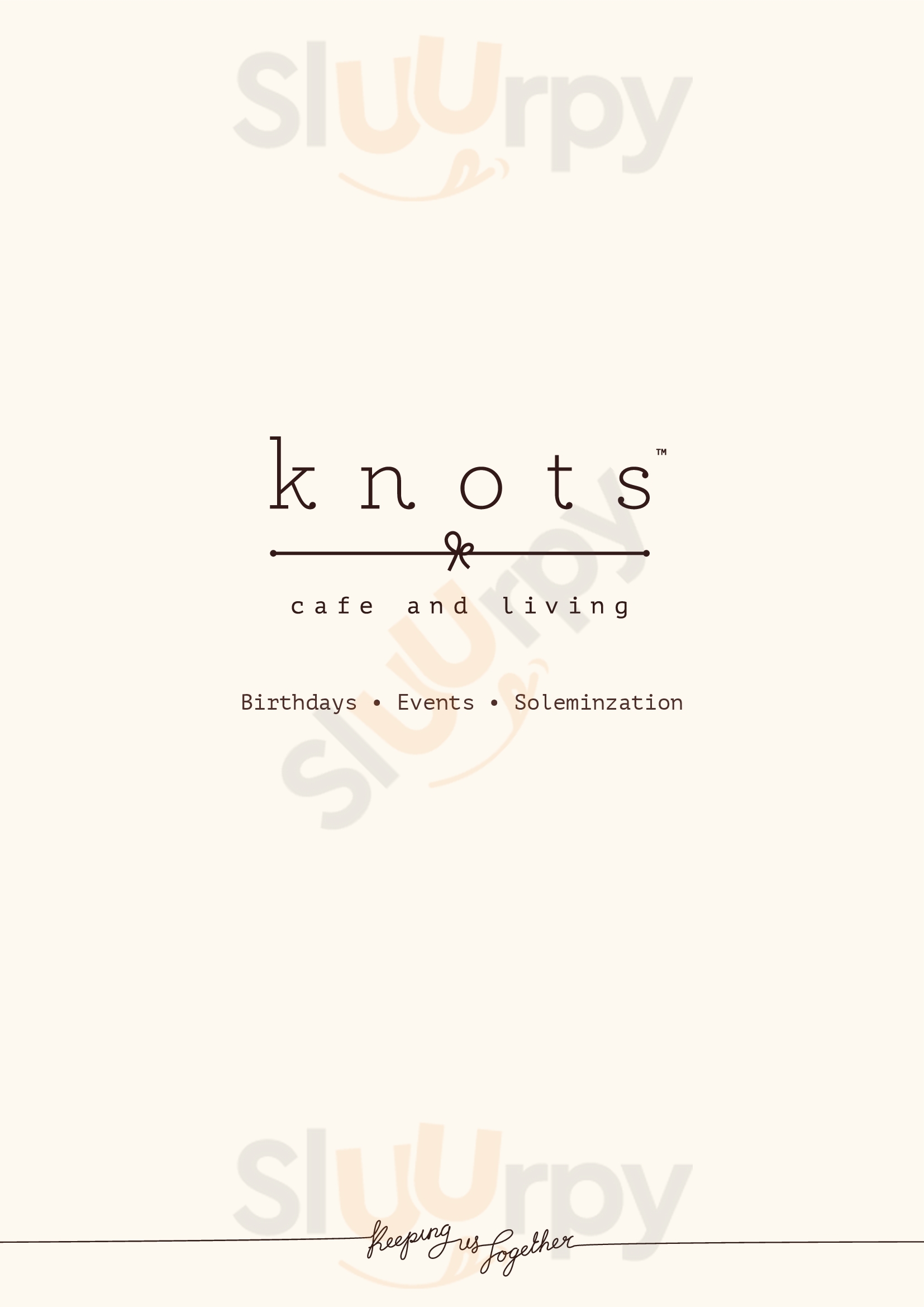 Knots Cafe And Living Singapore Menu - 1