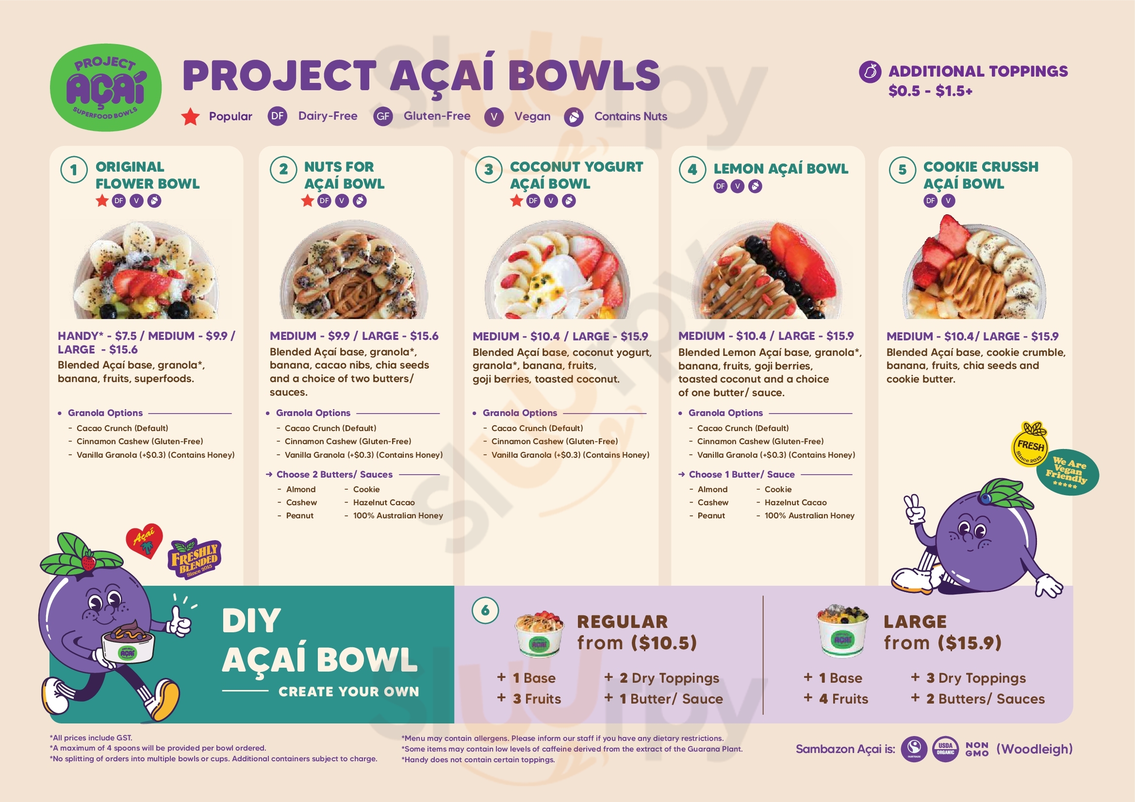 Main Menu - Project Acai