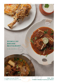 Bismillah Biryani menu