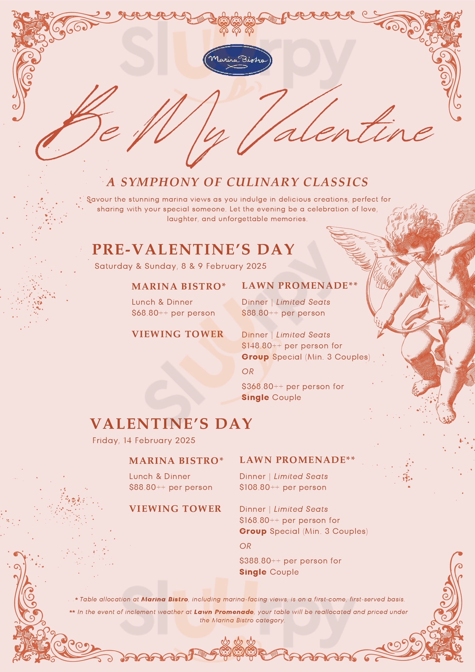 Marina Bistro Singapore Menu - 1