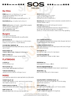 Sos menu
