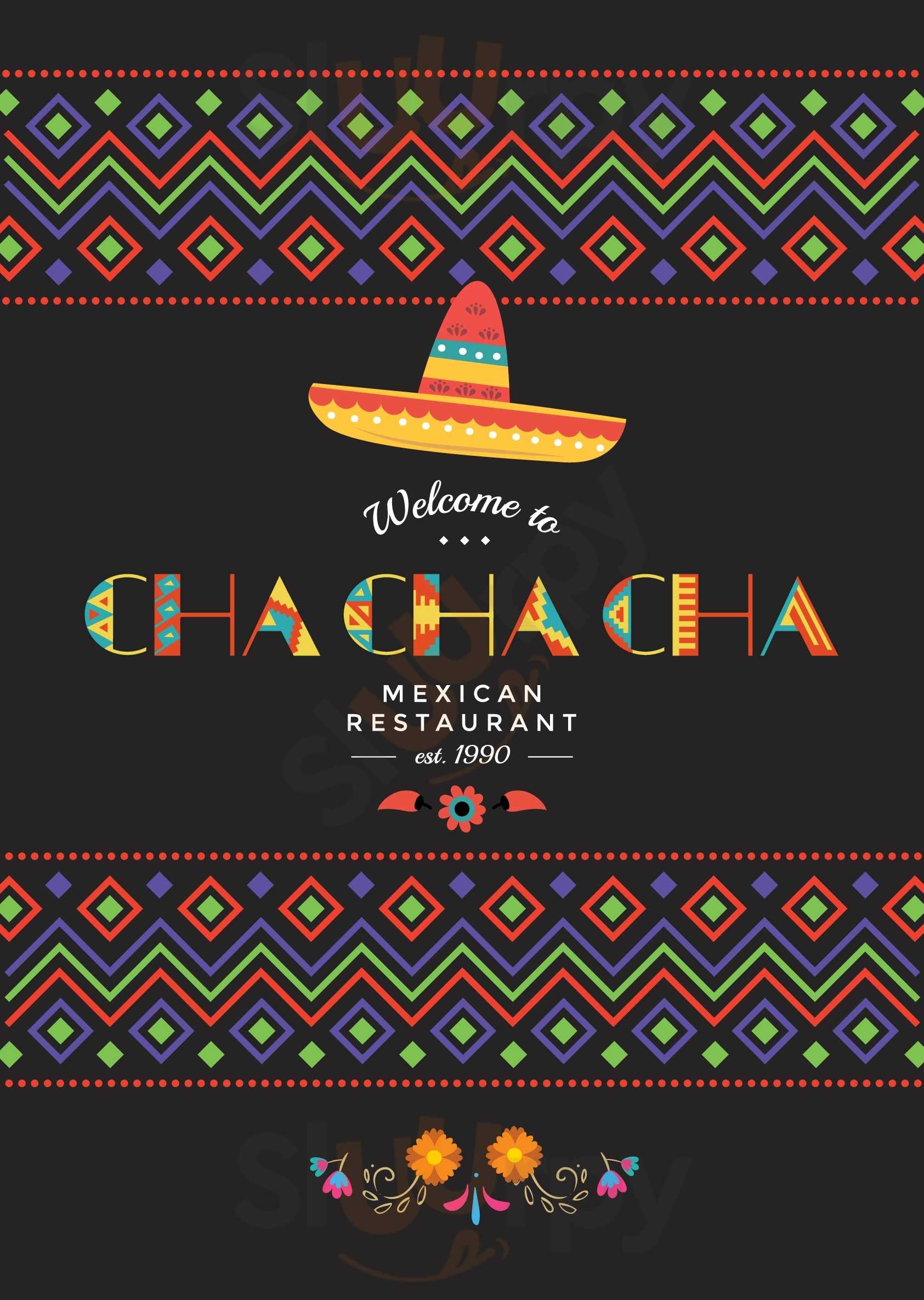 Cha Cha Cha Mexican Restaurant Singapore Menu - 1