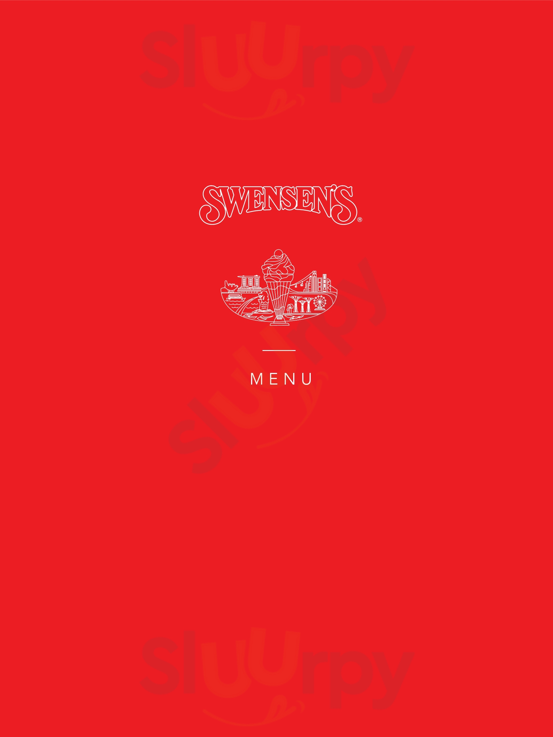Swensen’s Singapore Menu - 1