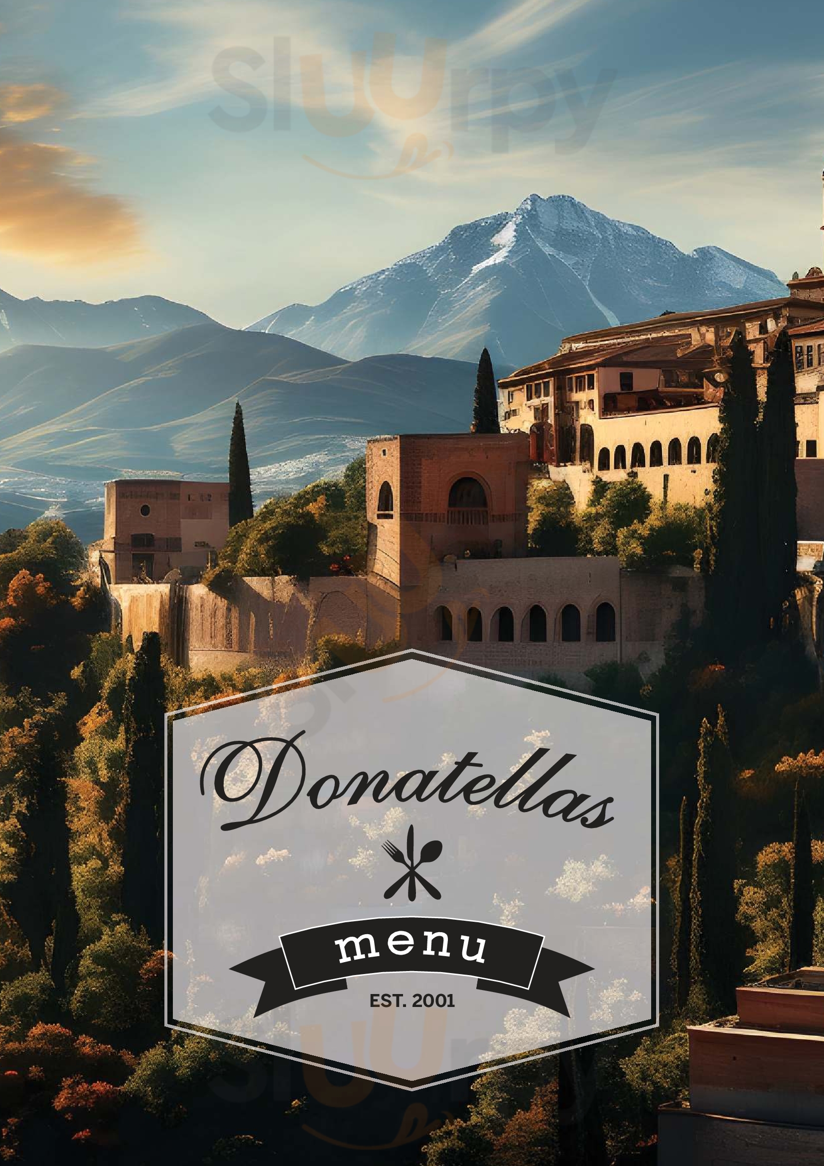 Donatella's Restaurant Johannesburg Menu - 1