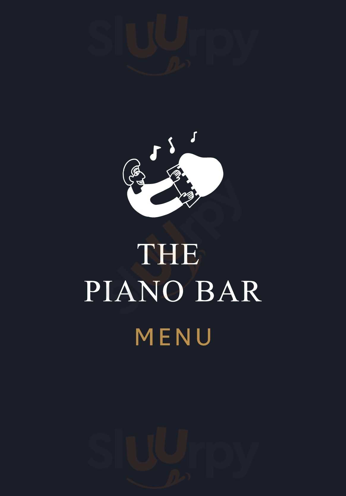 The Piano Bar Cape Town Cape Town Central Menu - 1