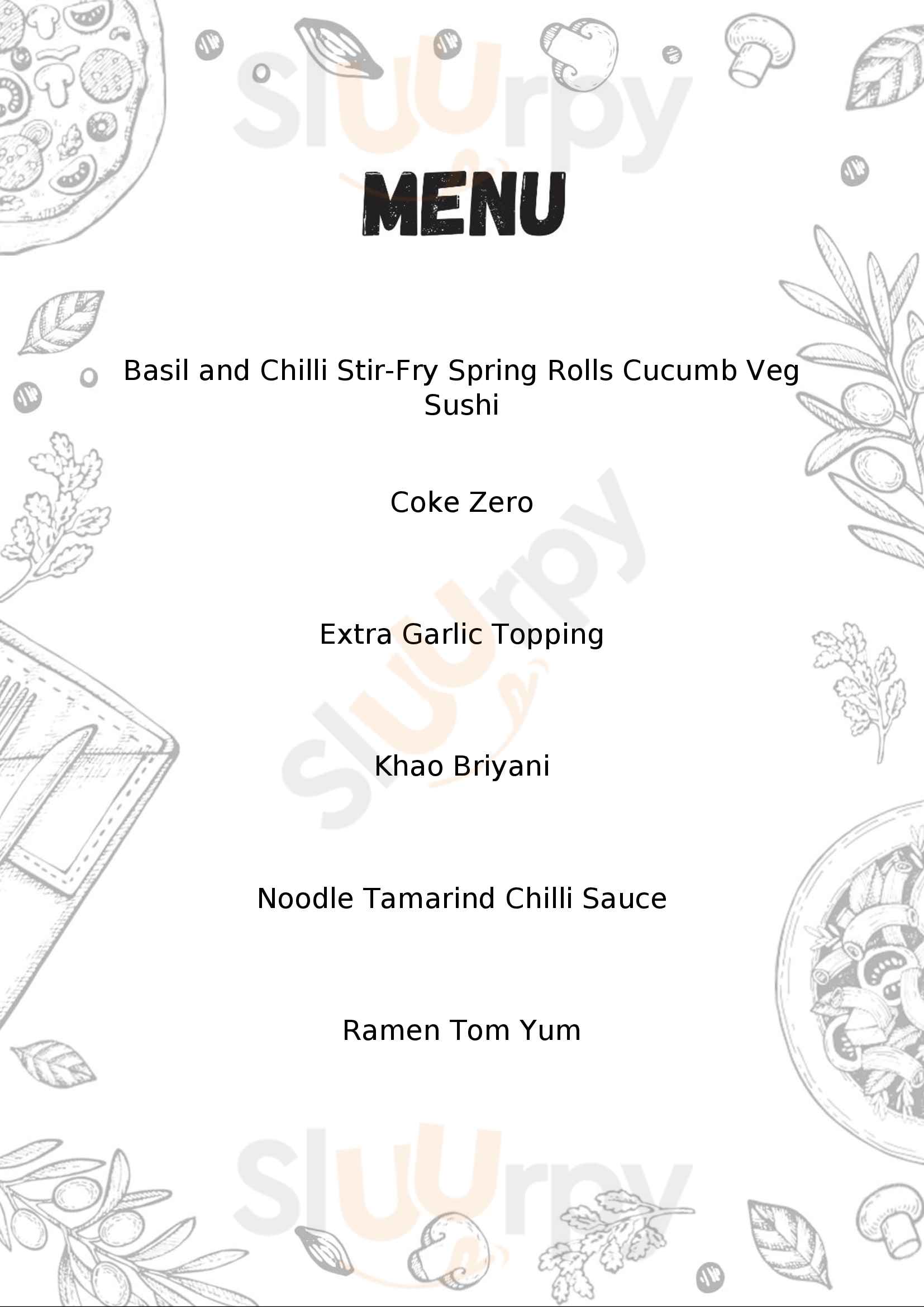Simply Asia Sea Point Cape Town Central Menu - 1