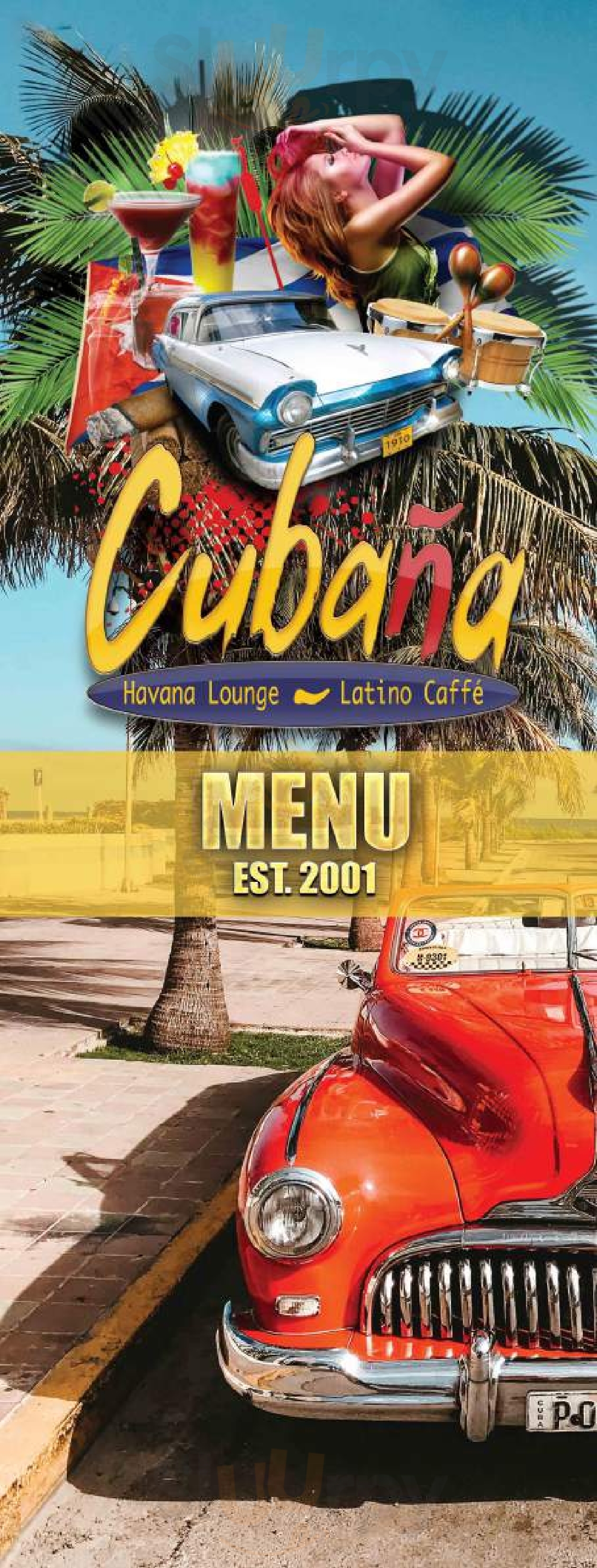 Cubana Havana Lounge & Latino Caffe Cape Town Central Menu - 1