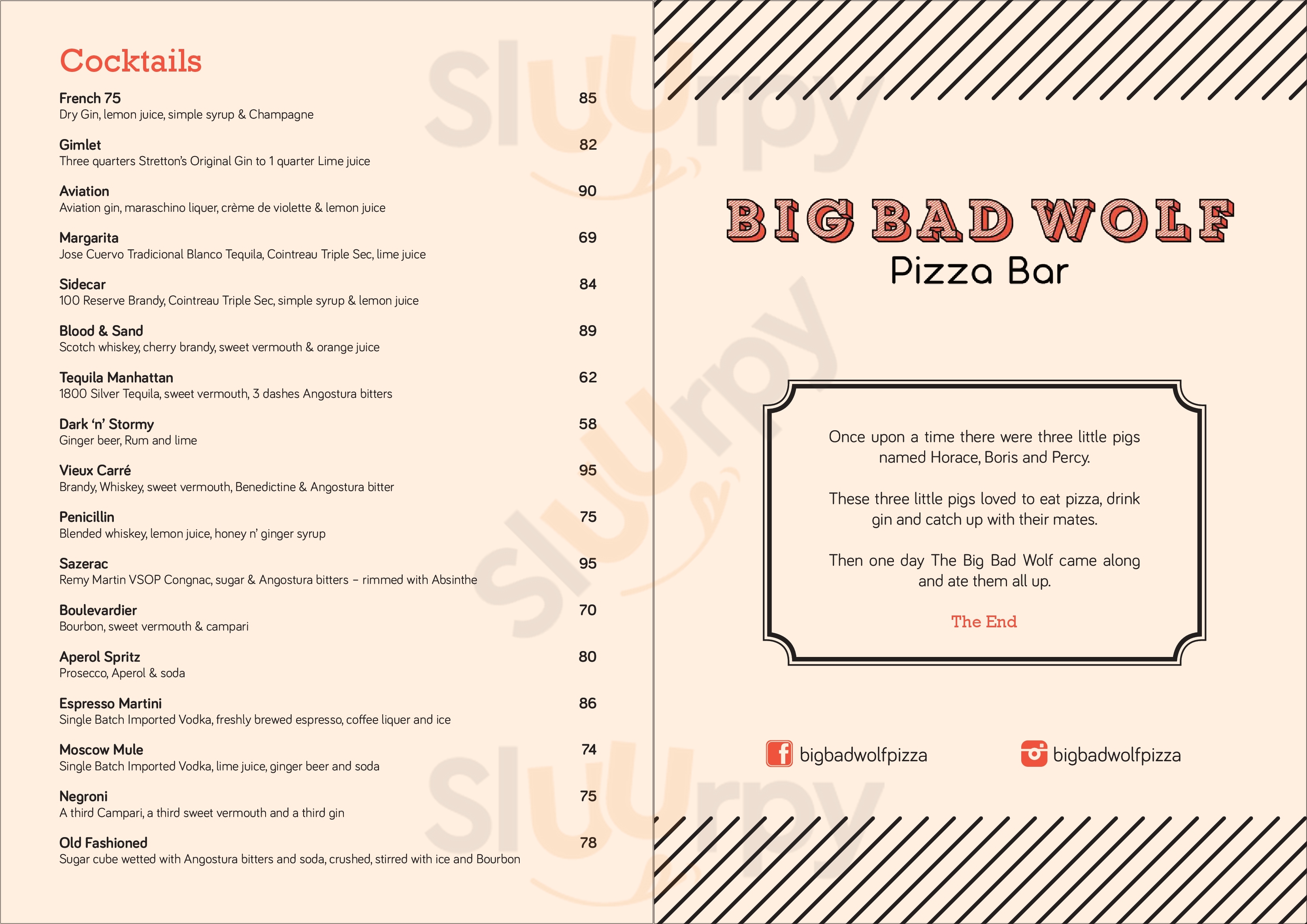 Main Menu - Lunch Depot