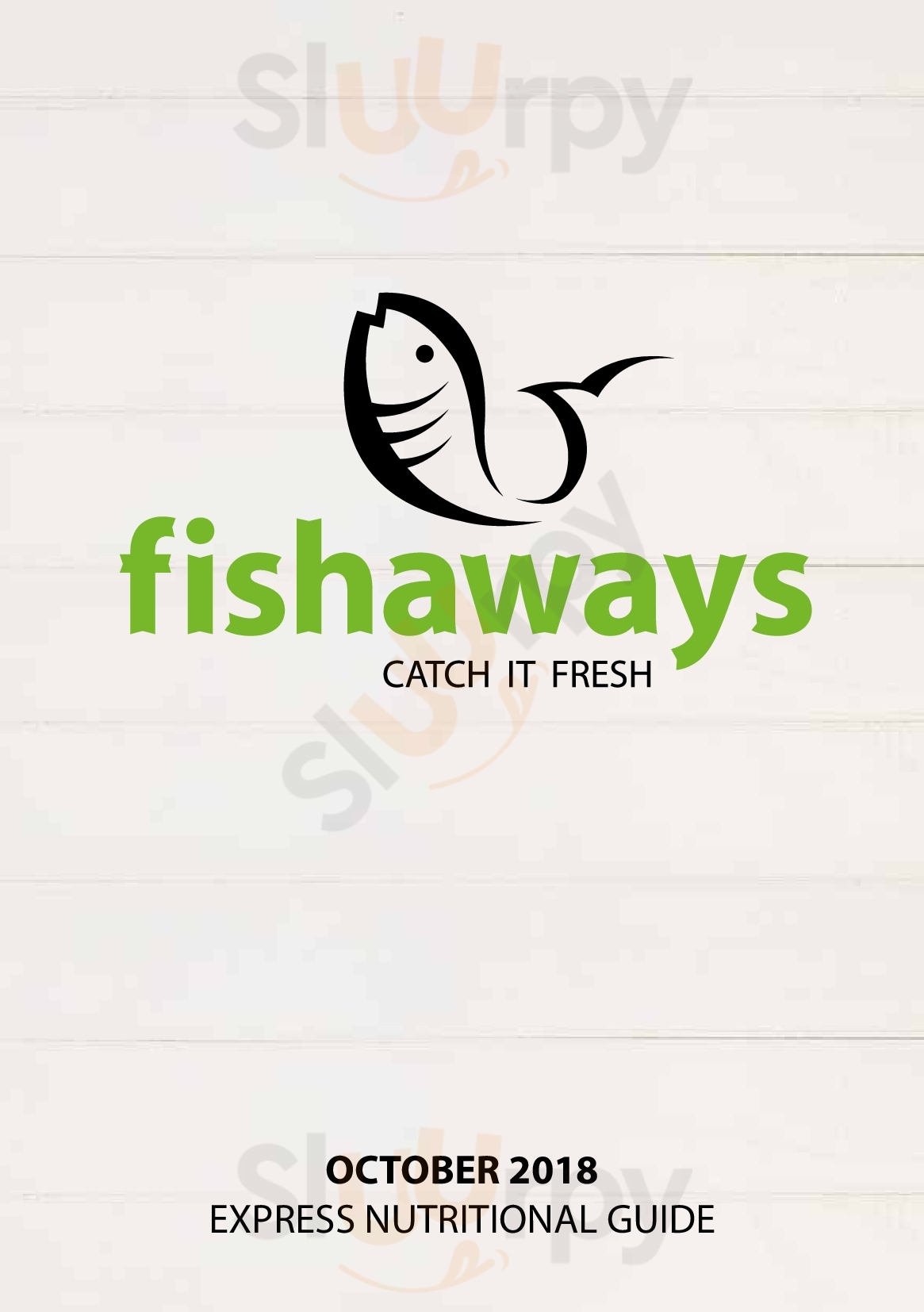 Fishaways Soweto Menu - 1