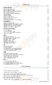 Le Cellier menu
