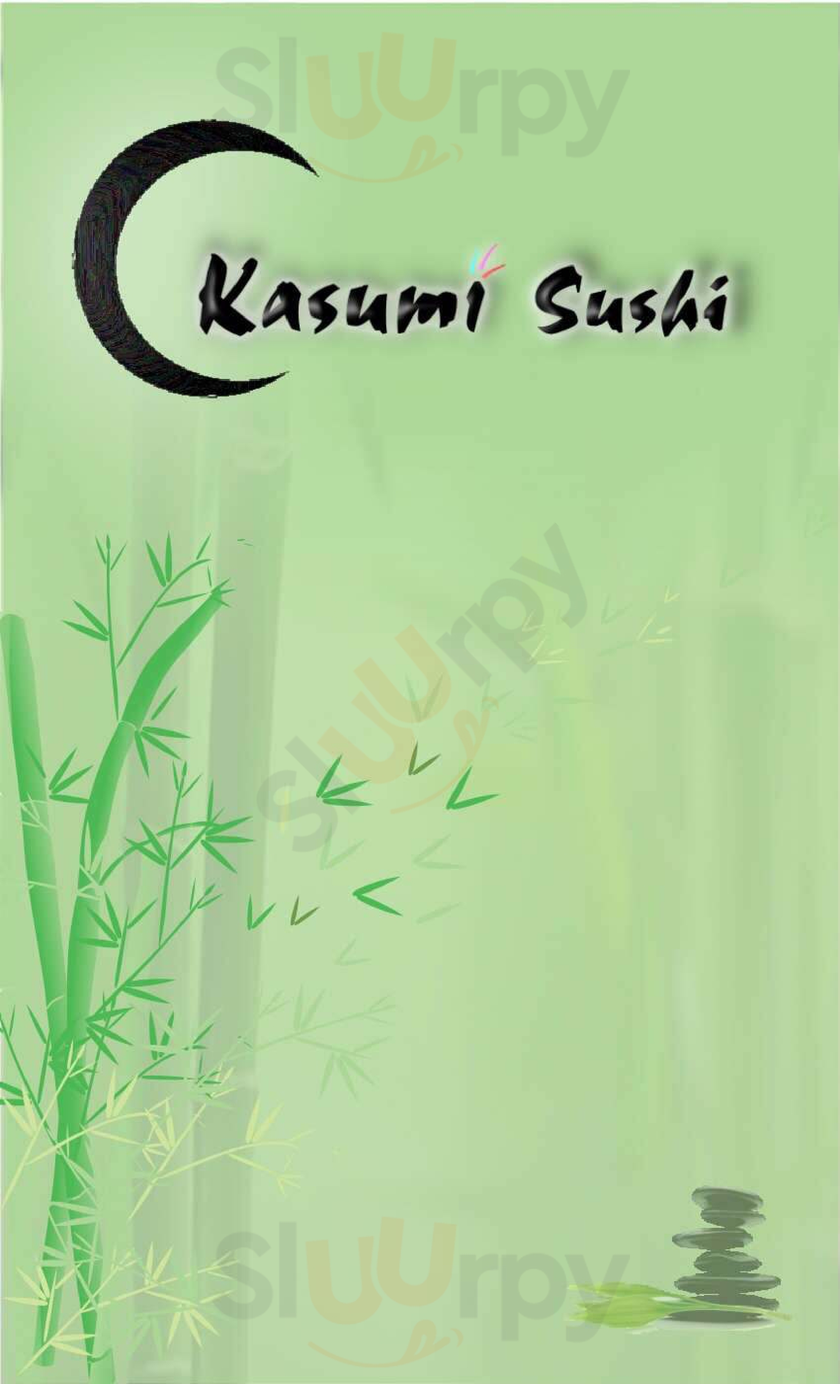 Kasumi Sushi Vancouver Island Menu - 1
