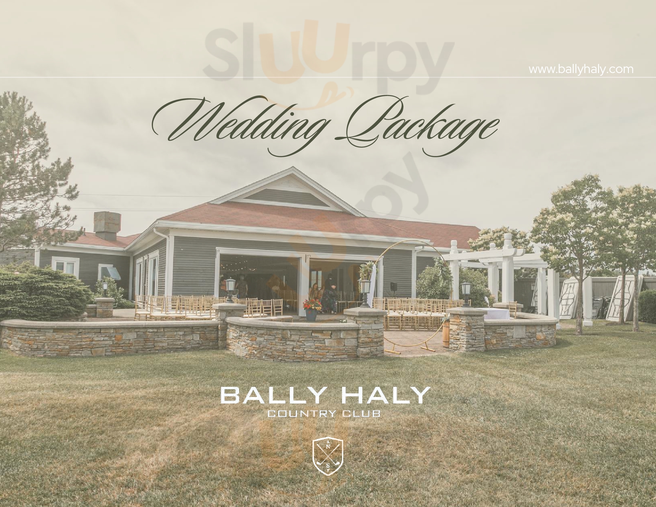 Bally Haly Golf & Country Club St. John's Menu - 1