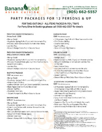 Banana Leaf  Asian Cuisine