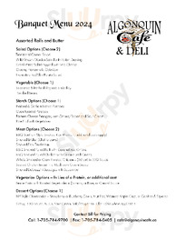 Algonquin Cafe & Deli
