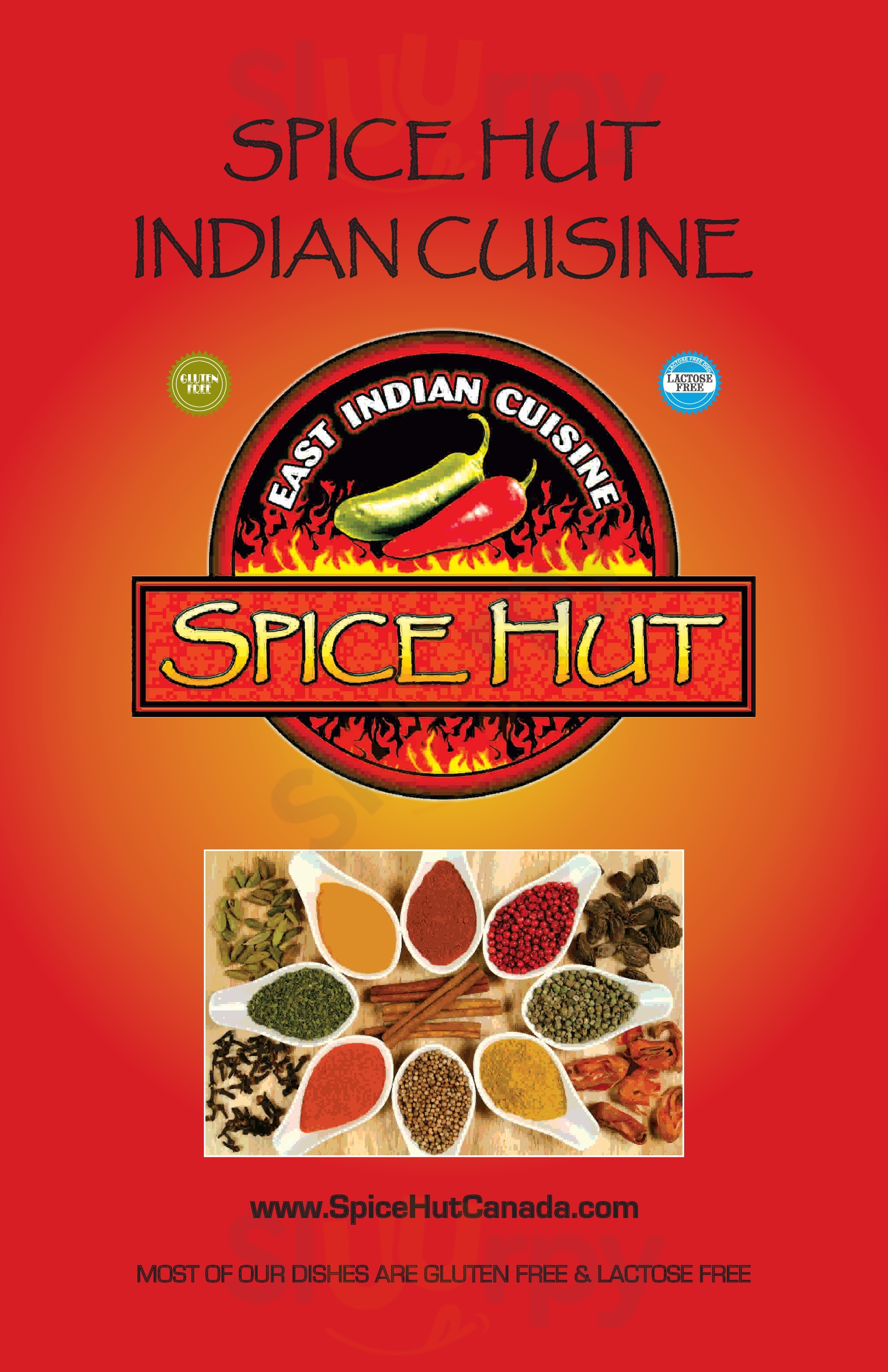 Spice Hut Indian Cuisine. Ladysmith Menu - 1
