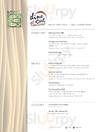Minnoz Restaurant & Lounge menu