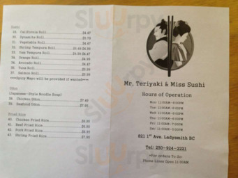 Mr Teriyaki & Miss Sushi