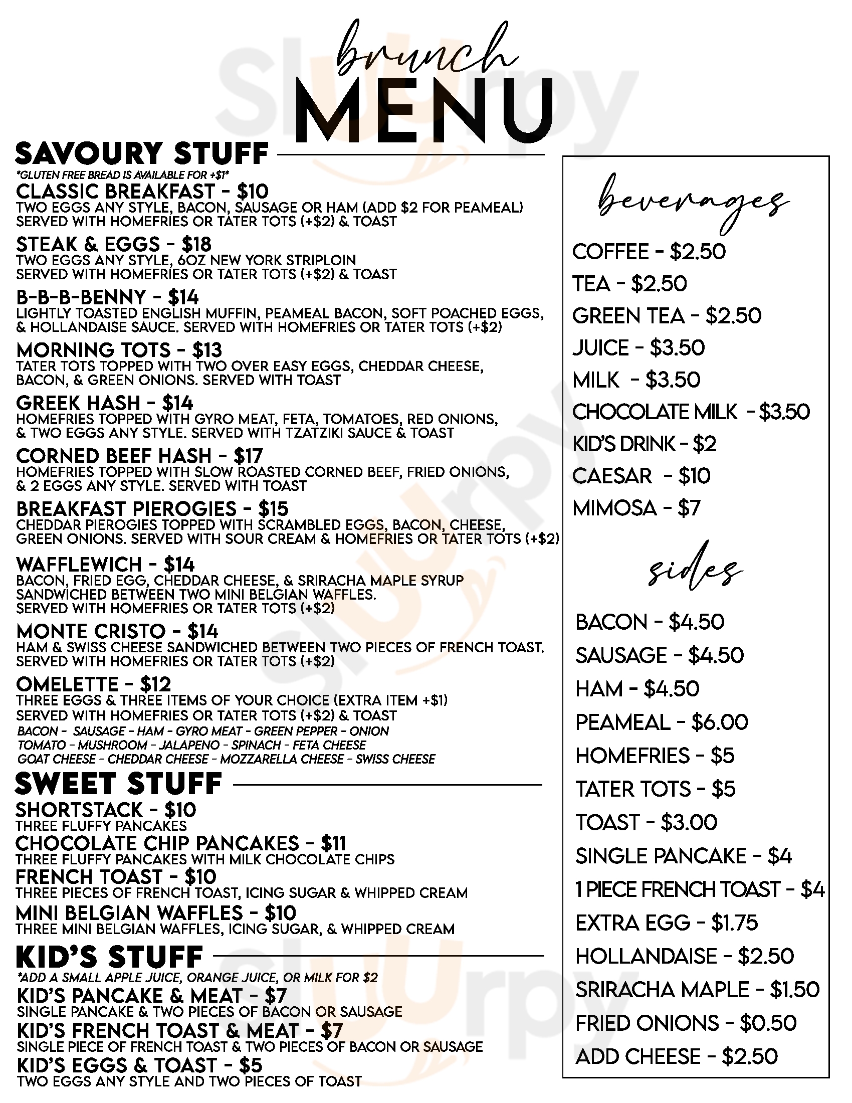 Main Menu - Garfield's