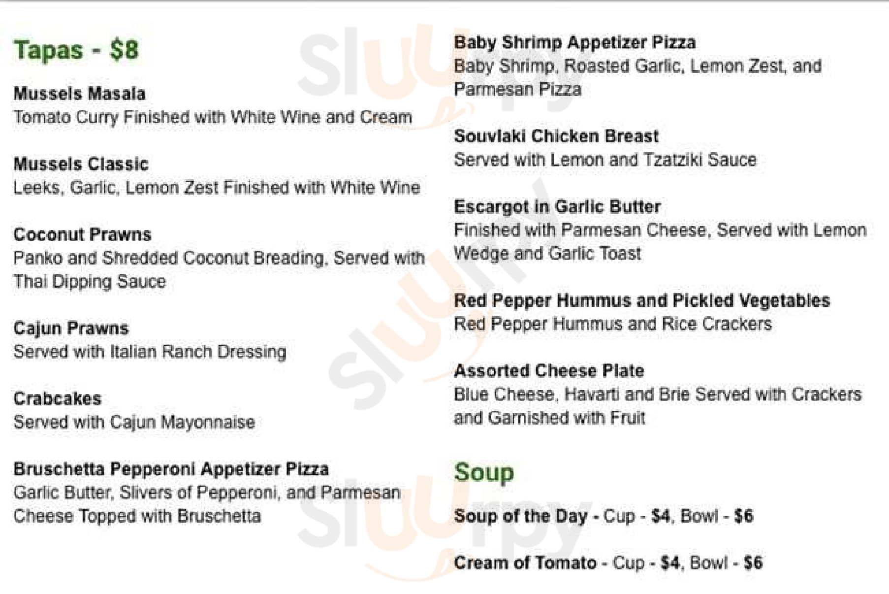 Extreme Restaurant And Catering Calgary Menu - 1