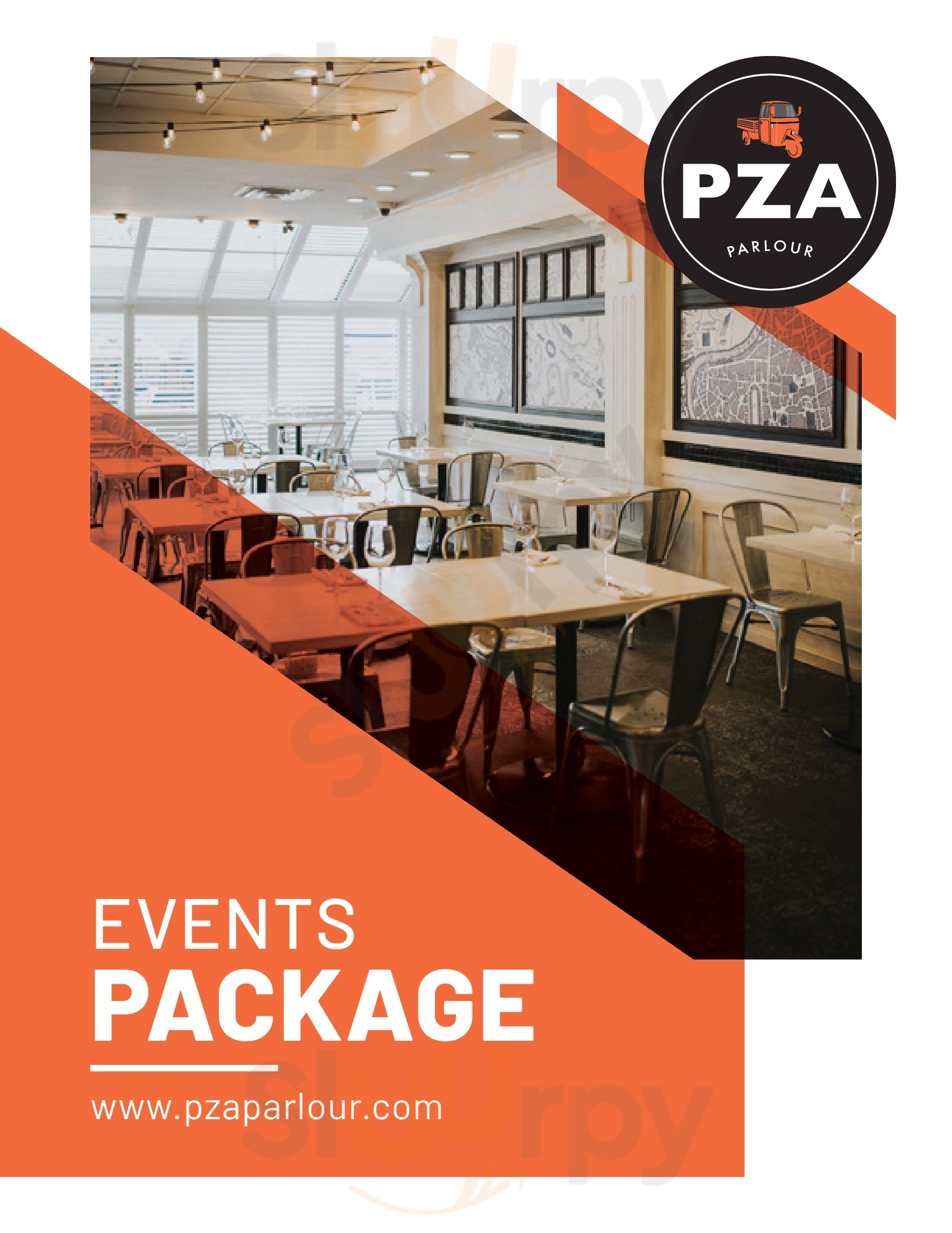 Pza Parlour Calgary Menu - 1