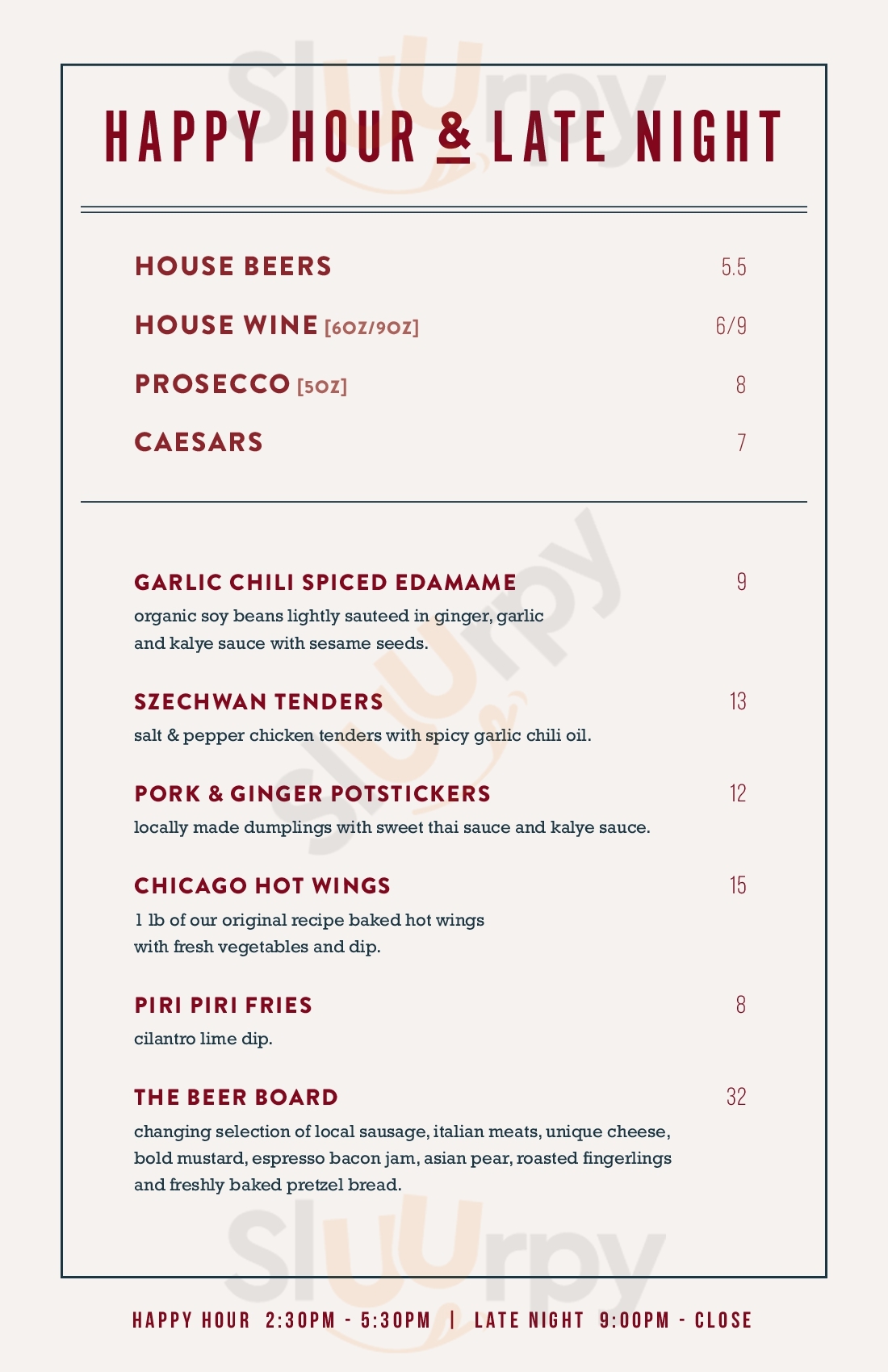 Main Menu - Fergus & Bix