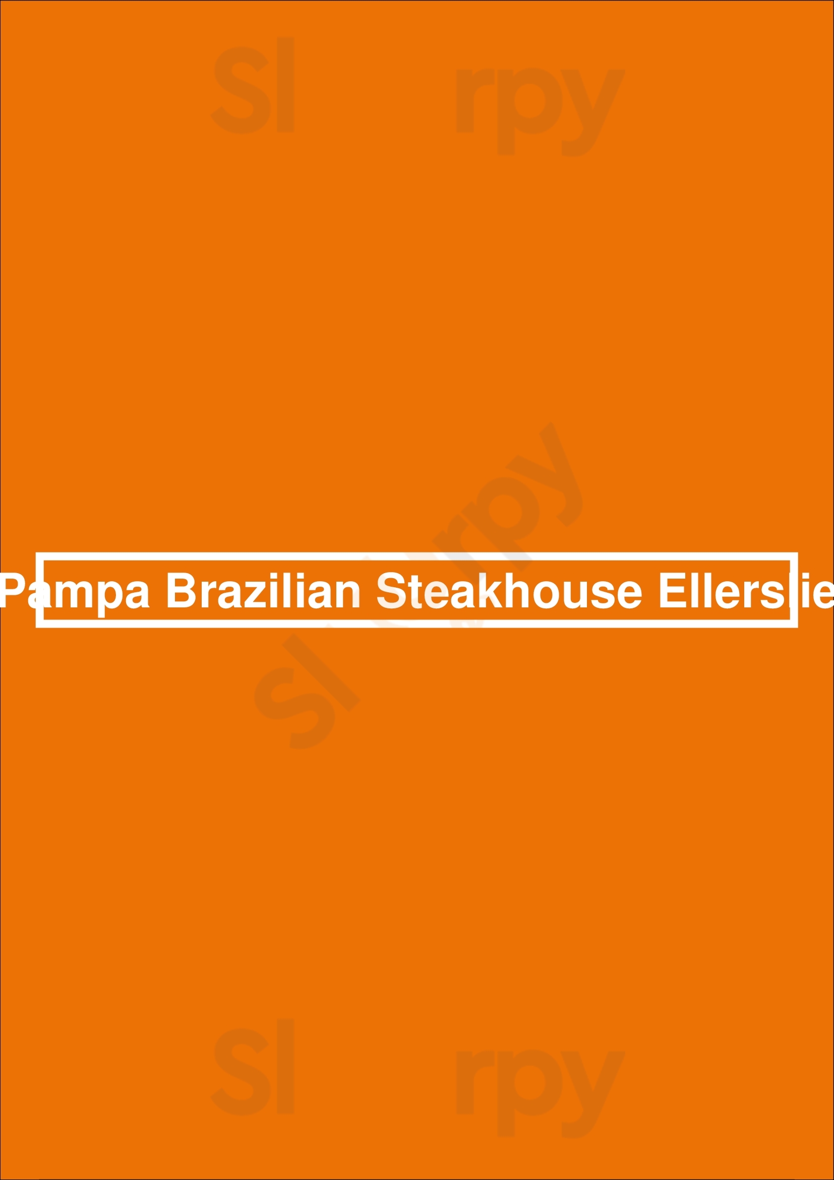 Pampa Brazilian Steakhouse Edmonton Menu - 1